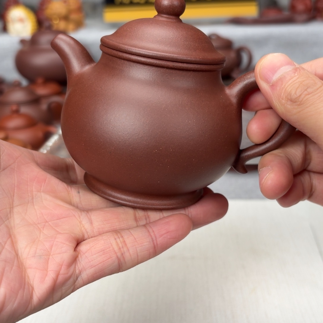 茶壶紫砂打*人小记造壶   50目底槽清  高潘200
