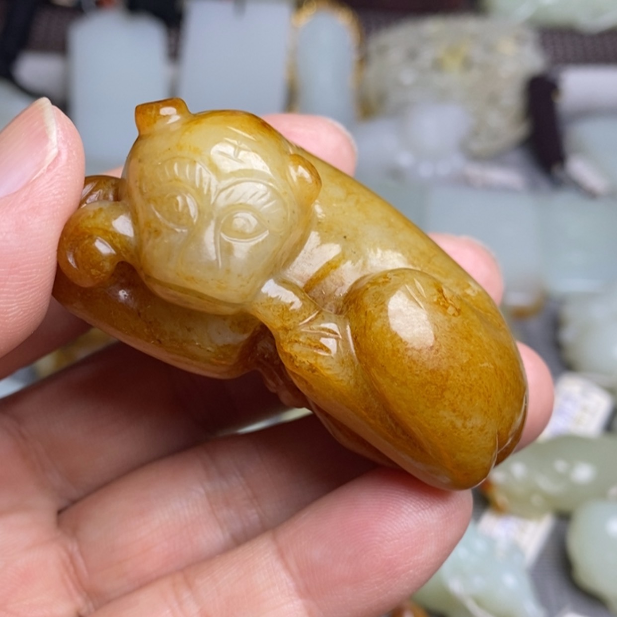 【闪购商品】和田玉（糖玉）颈饰未镶嵌