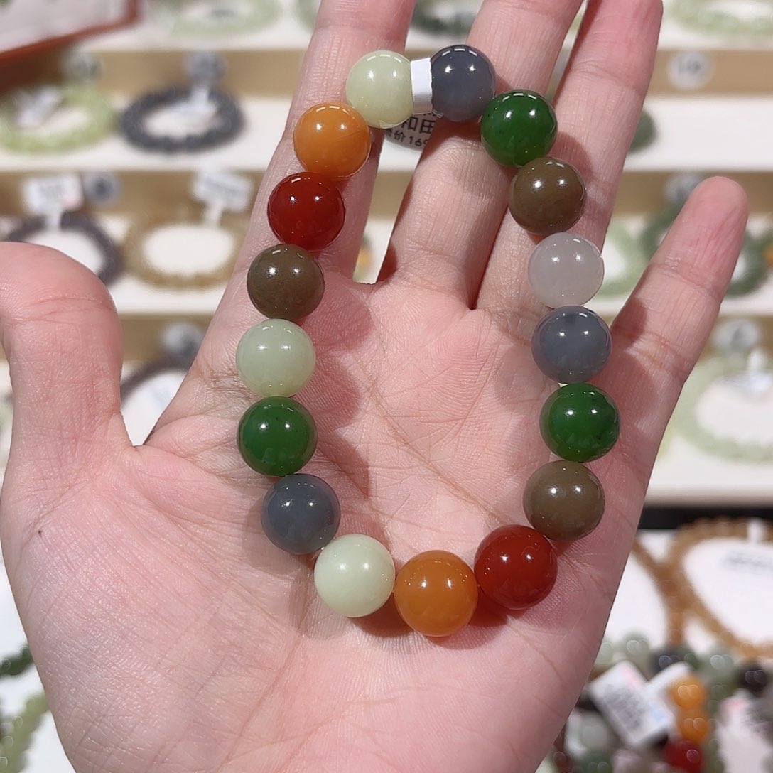 和田玉手链未镶嵌