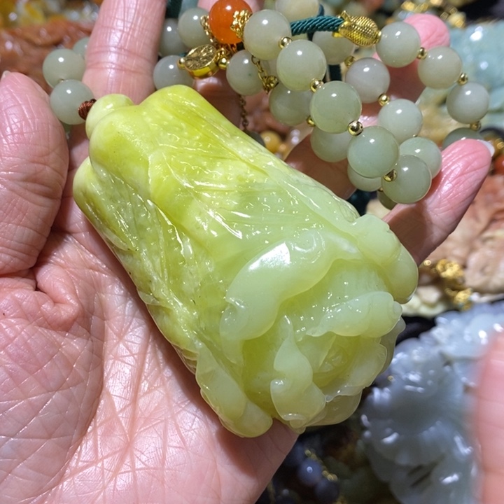 岫玉岫玉吊坠未镶嵌