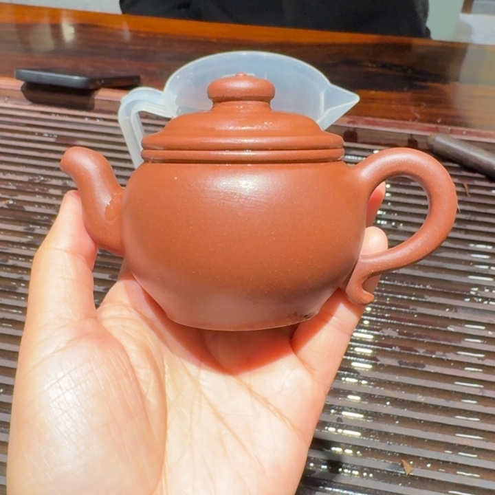 紫砂茶杯全手工逍遥壶底槽清