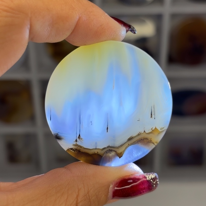 玛瑙/玉髓颈饰合金