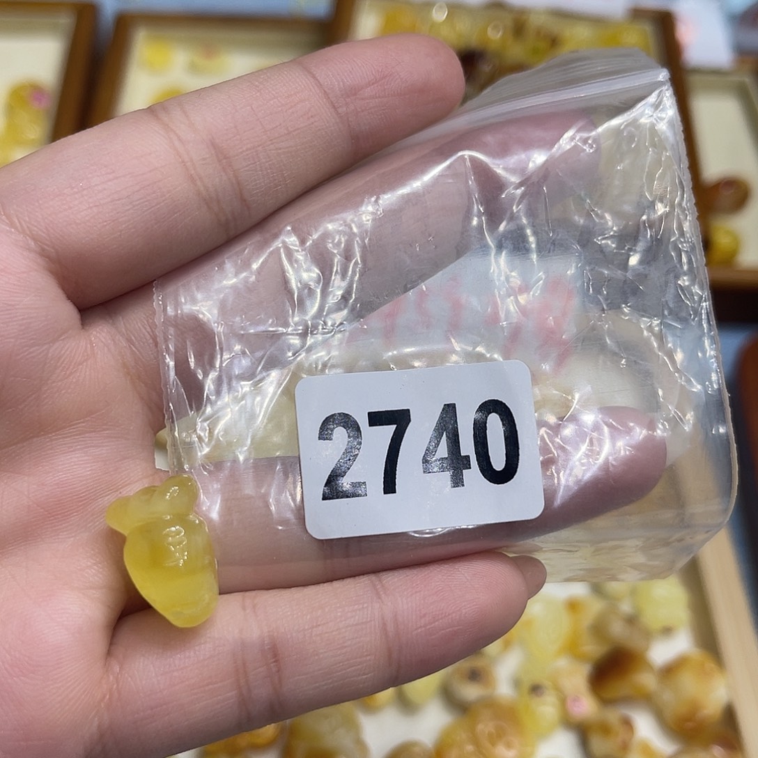 琥珀未镶嵌裸石蜜蜡