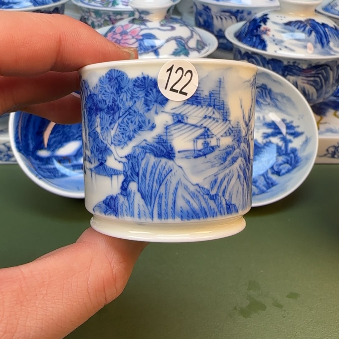 彦祖纯手工手绘茶具122