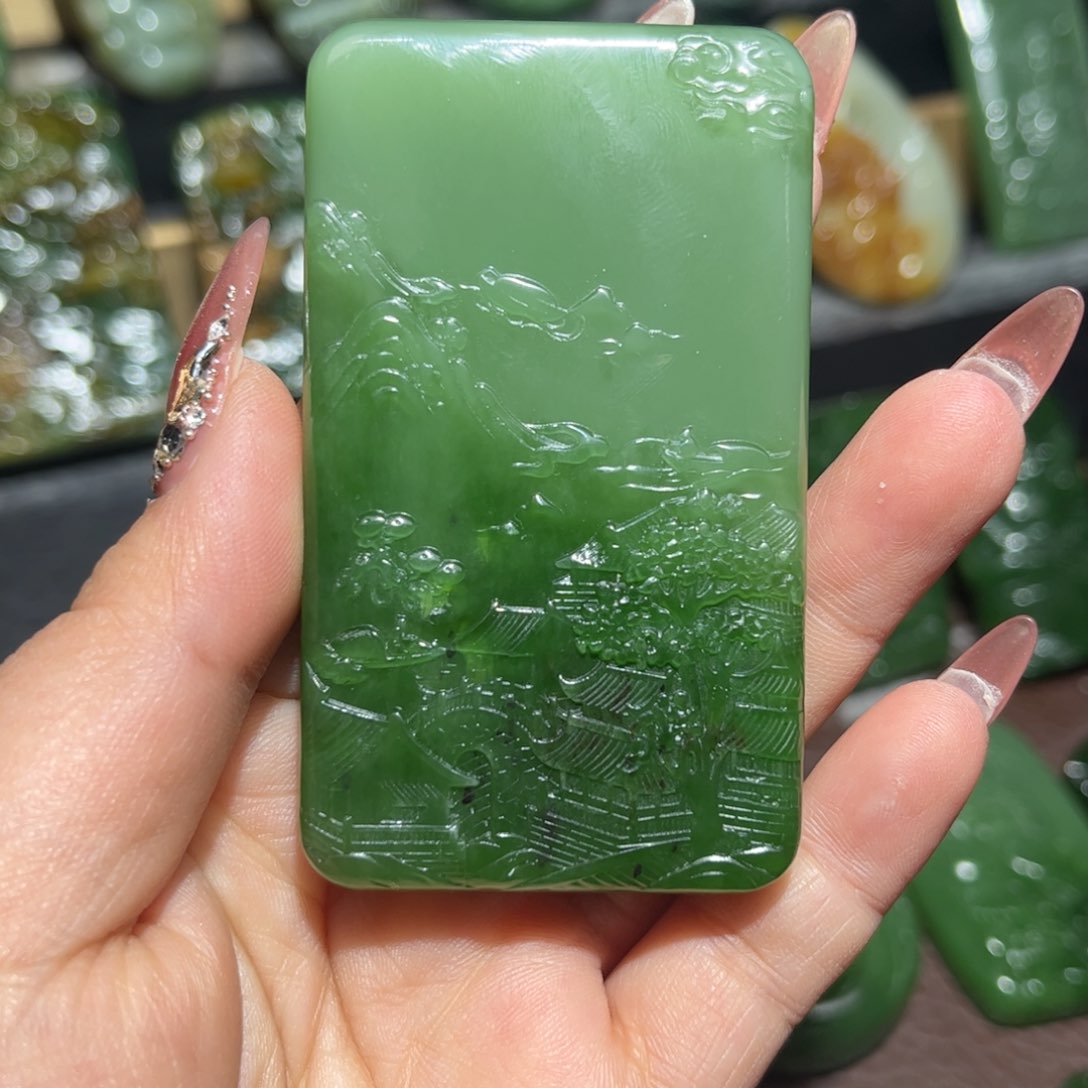 和田玉挂件未镶嵌