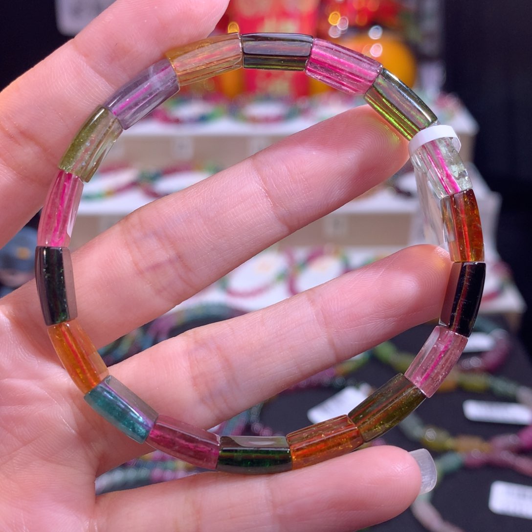 碧玺手链未镶嵌碧玺