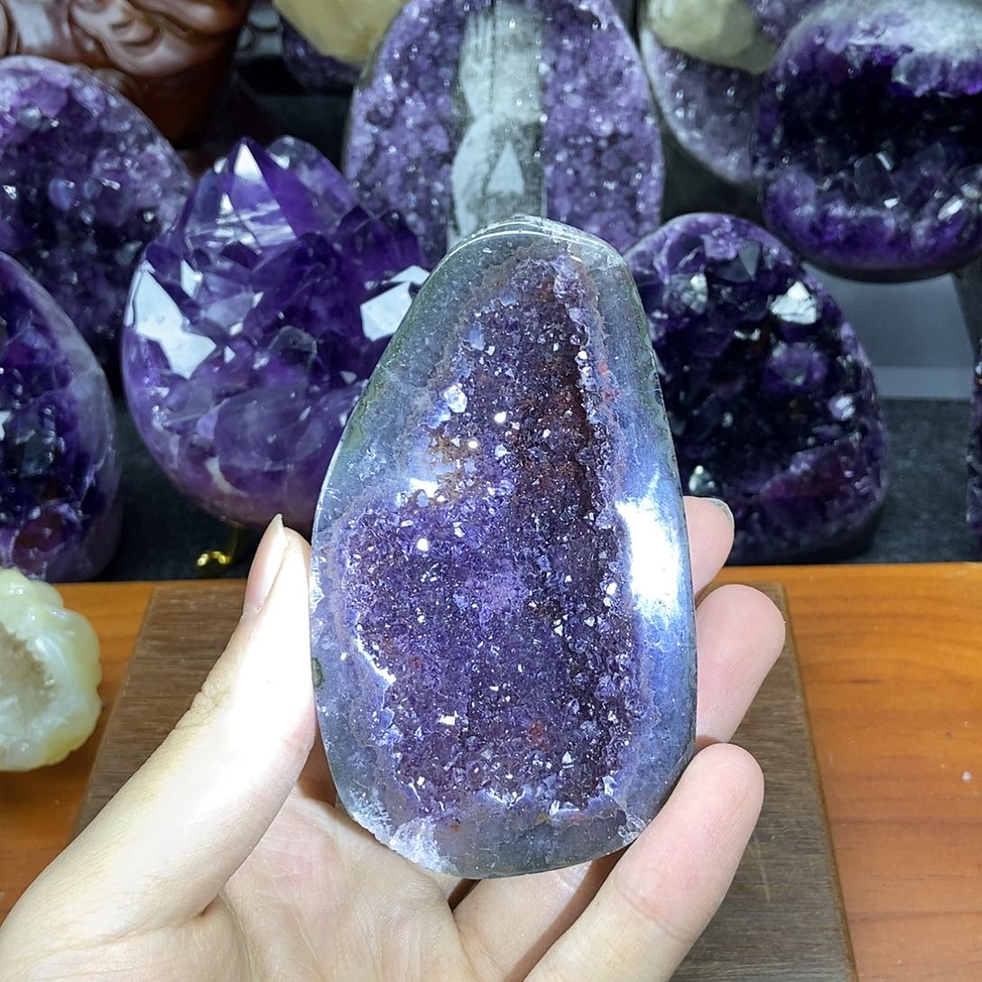 未镶嵌大型摆件（非配饰）紫晶