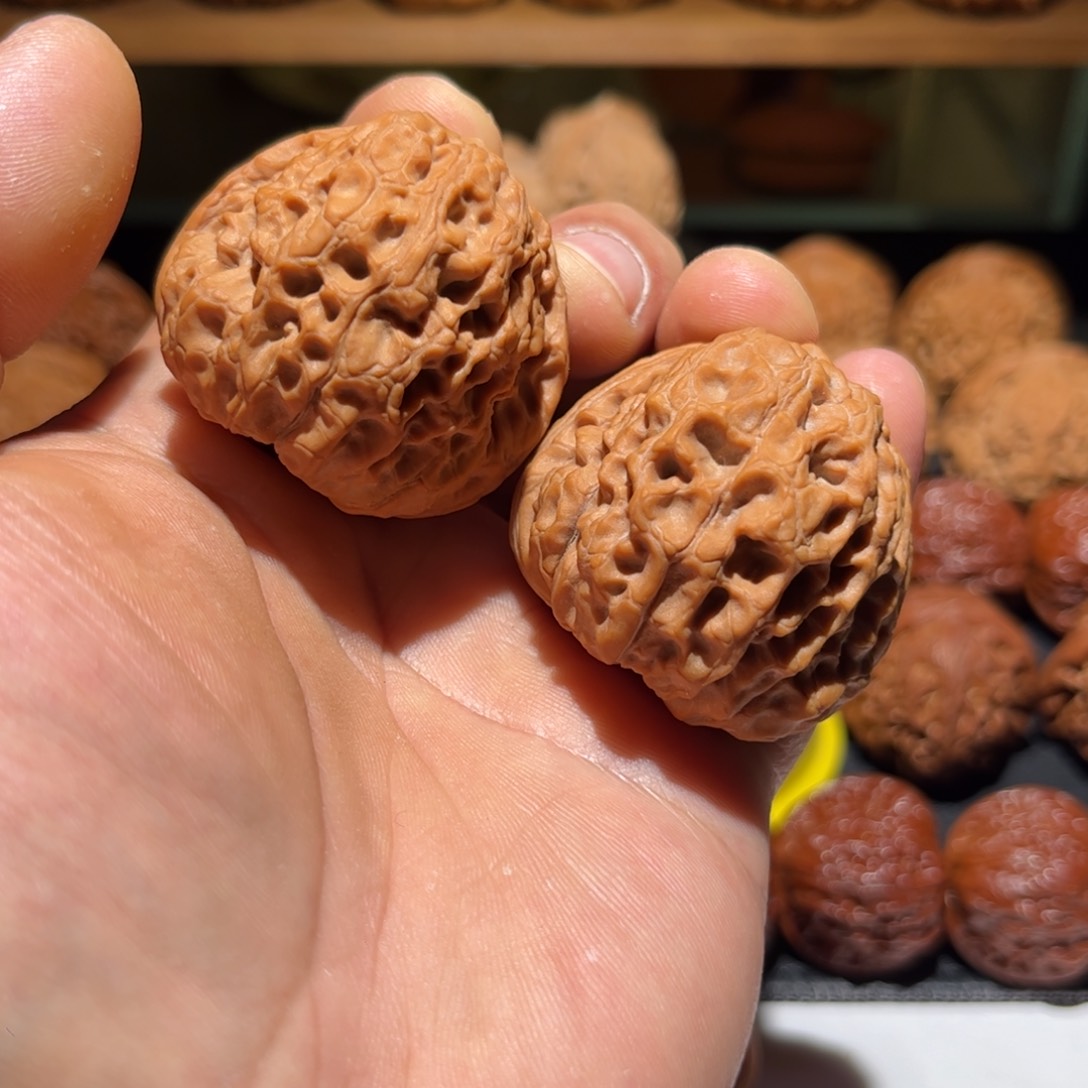 文玩核桃把件全品平谷大团圆狮子头