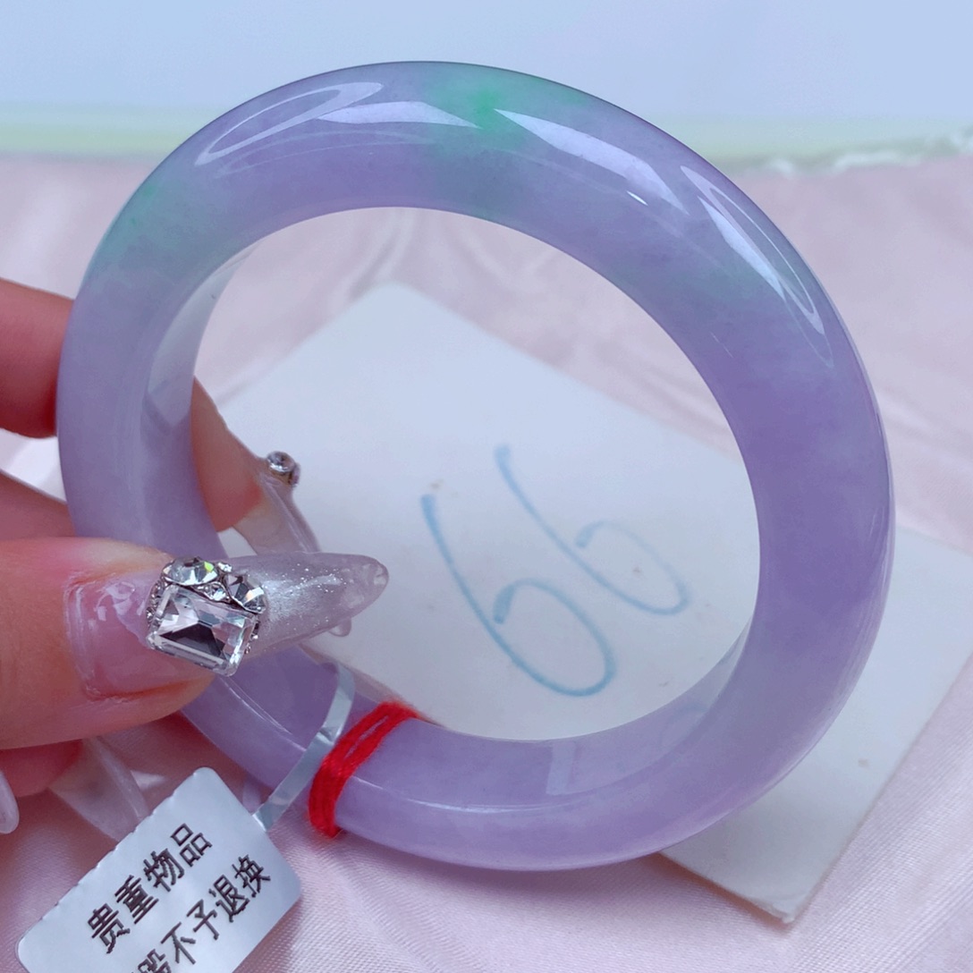 翡翠手镯未镶嵌雨**之天然缅甸翡翠A货手镯