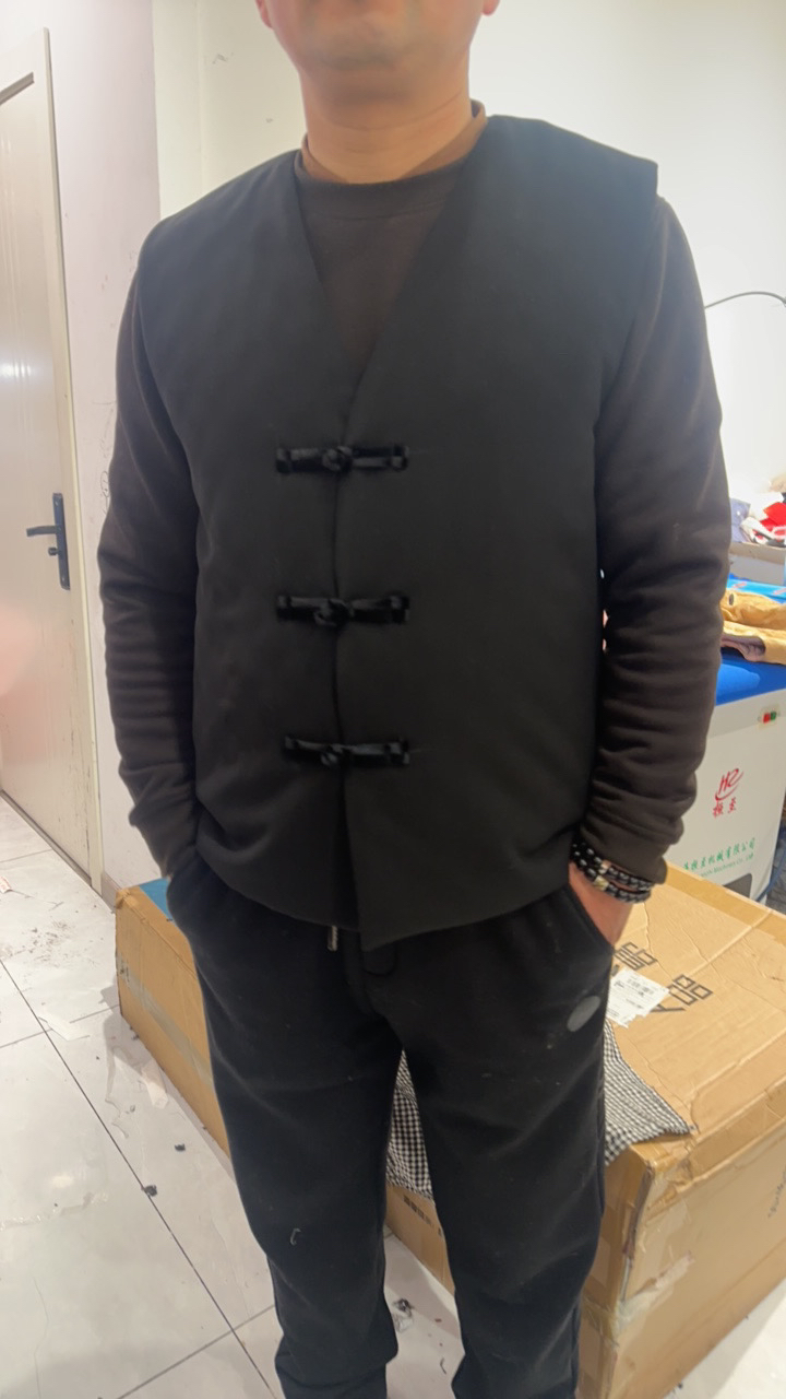 秋冬加厚马甲盘扣设计透气坎肩