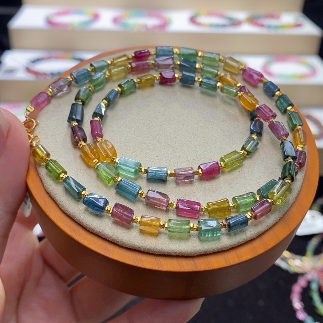 【闪购商品】碧玺手串未镶嵌两天看货期