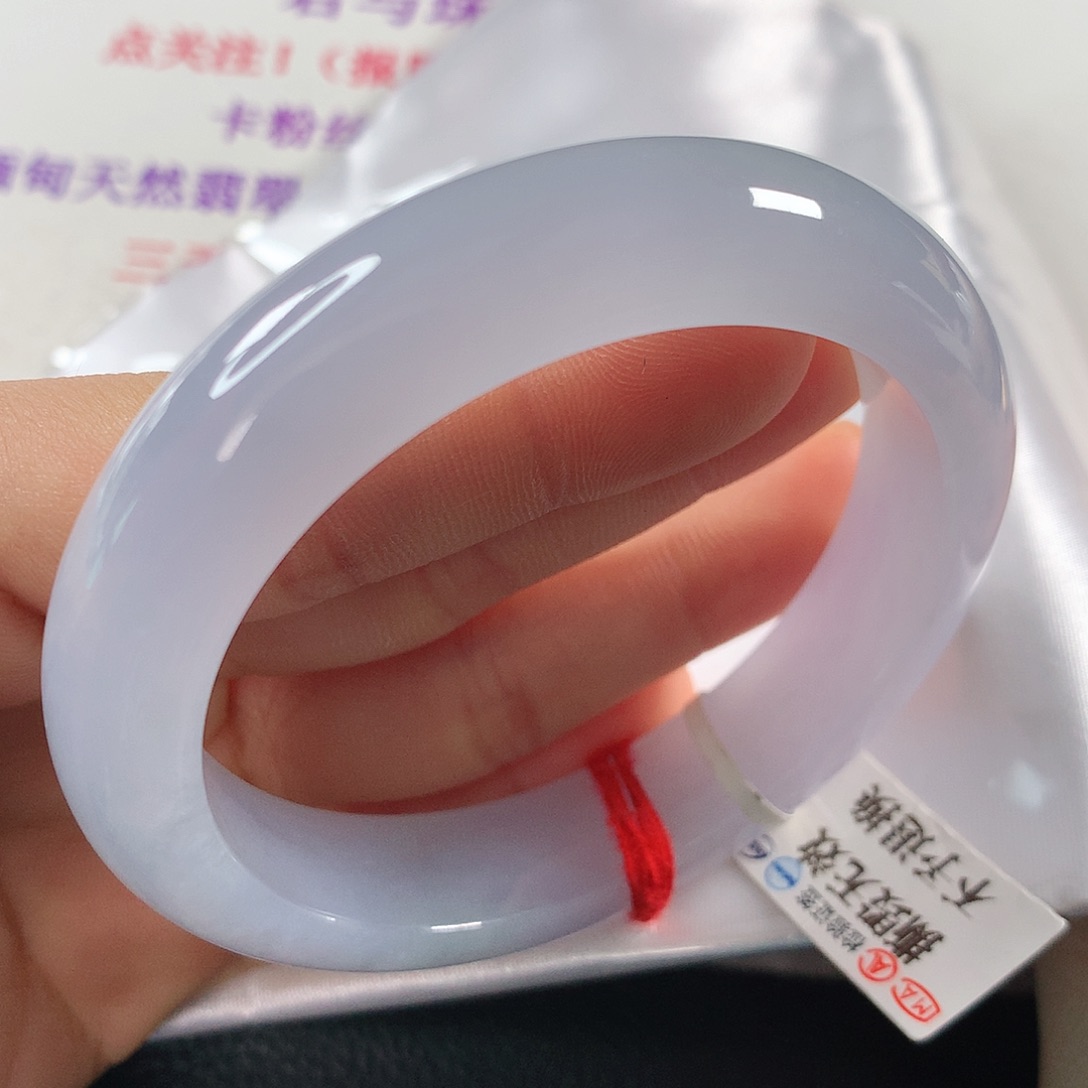 翡翠手镯未镶嵌 正圈①③②