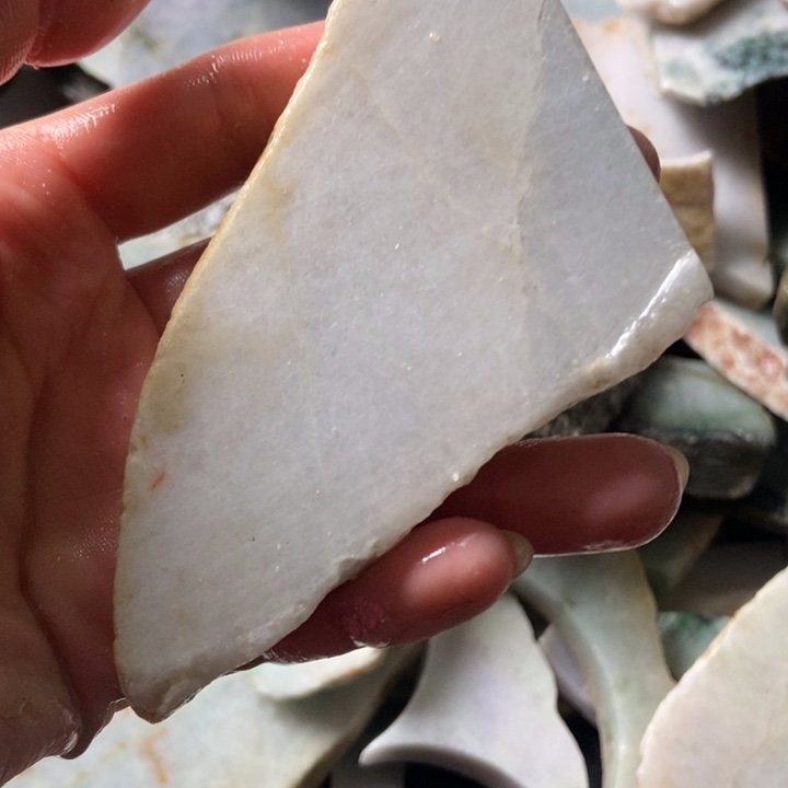 翡翠颈饰未镶嵌天然翡翠