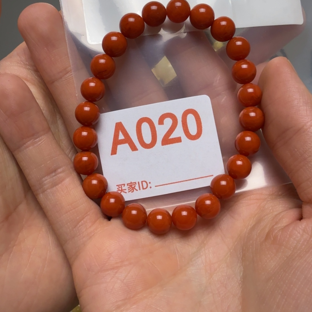 油***瓶南红玛瑙未镶嵌手链南红玛瑙手串8mm+