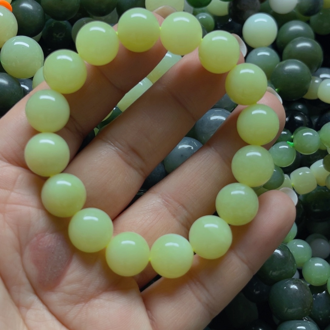 和田玉手链未镶嵌