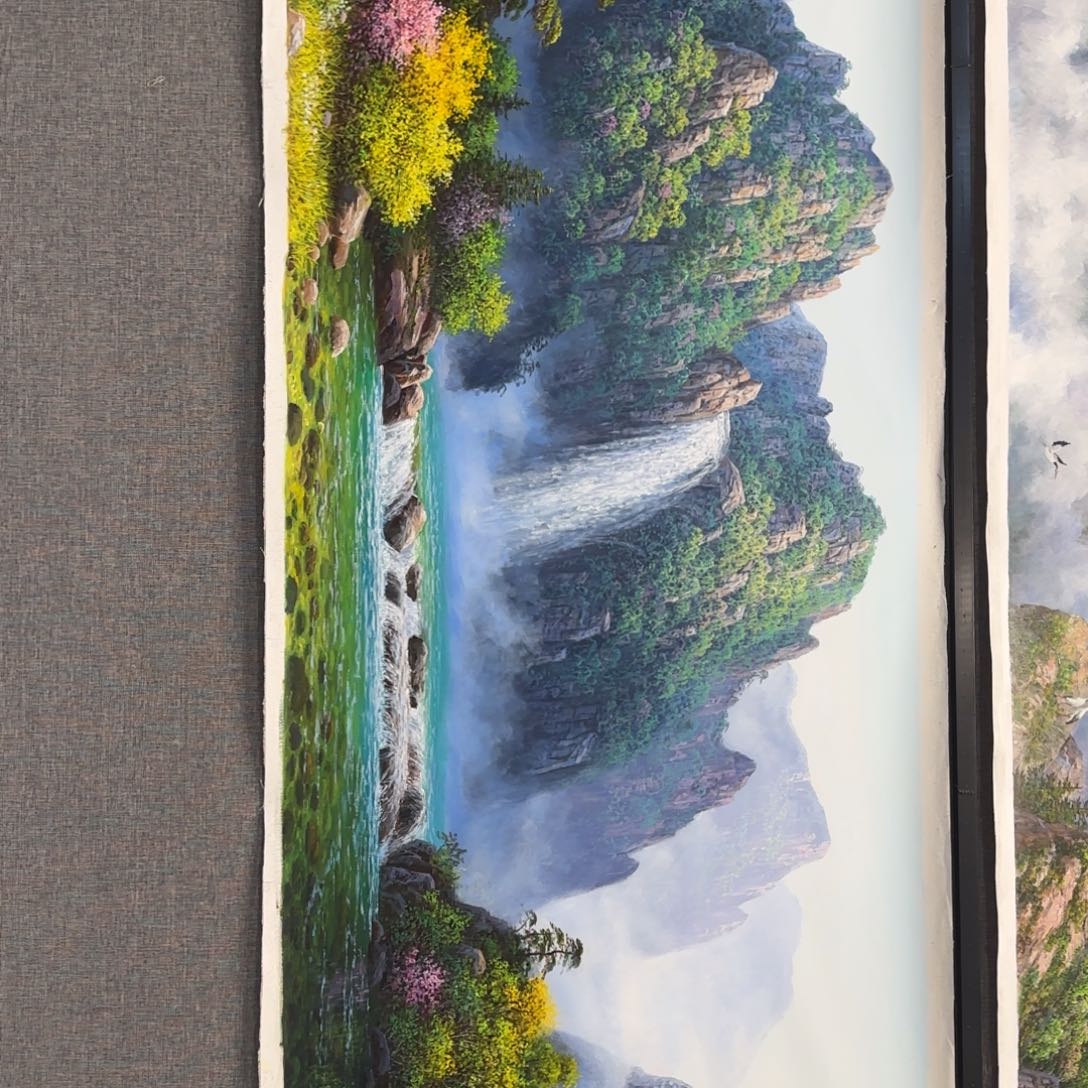 油画加油加油努力加油加油