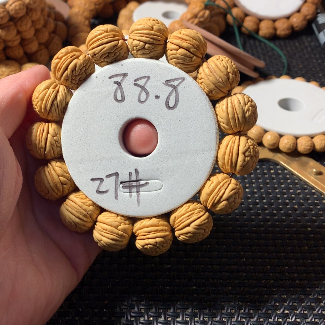 福***多手串桃核27号链接，