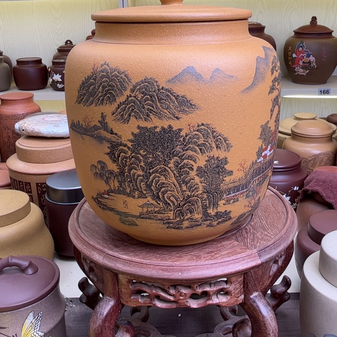 紫砂茶叶罐茶叶罐