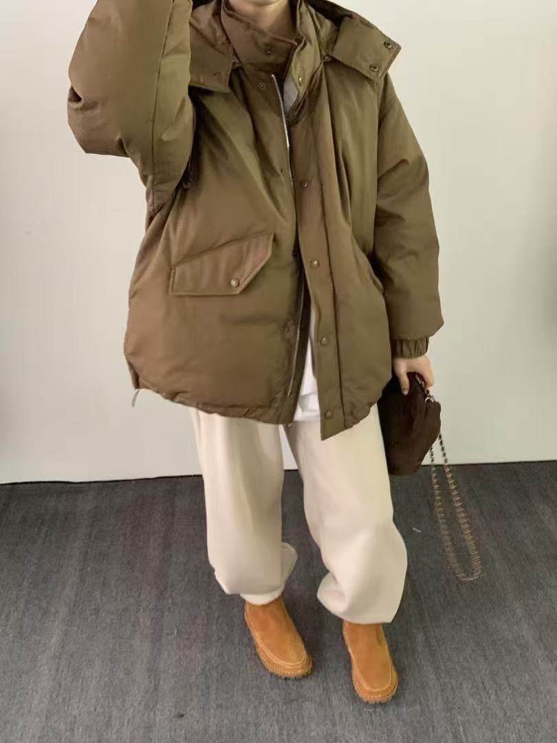 韩国定制款加厚保暖雪天必备羽绒服（价格已开）