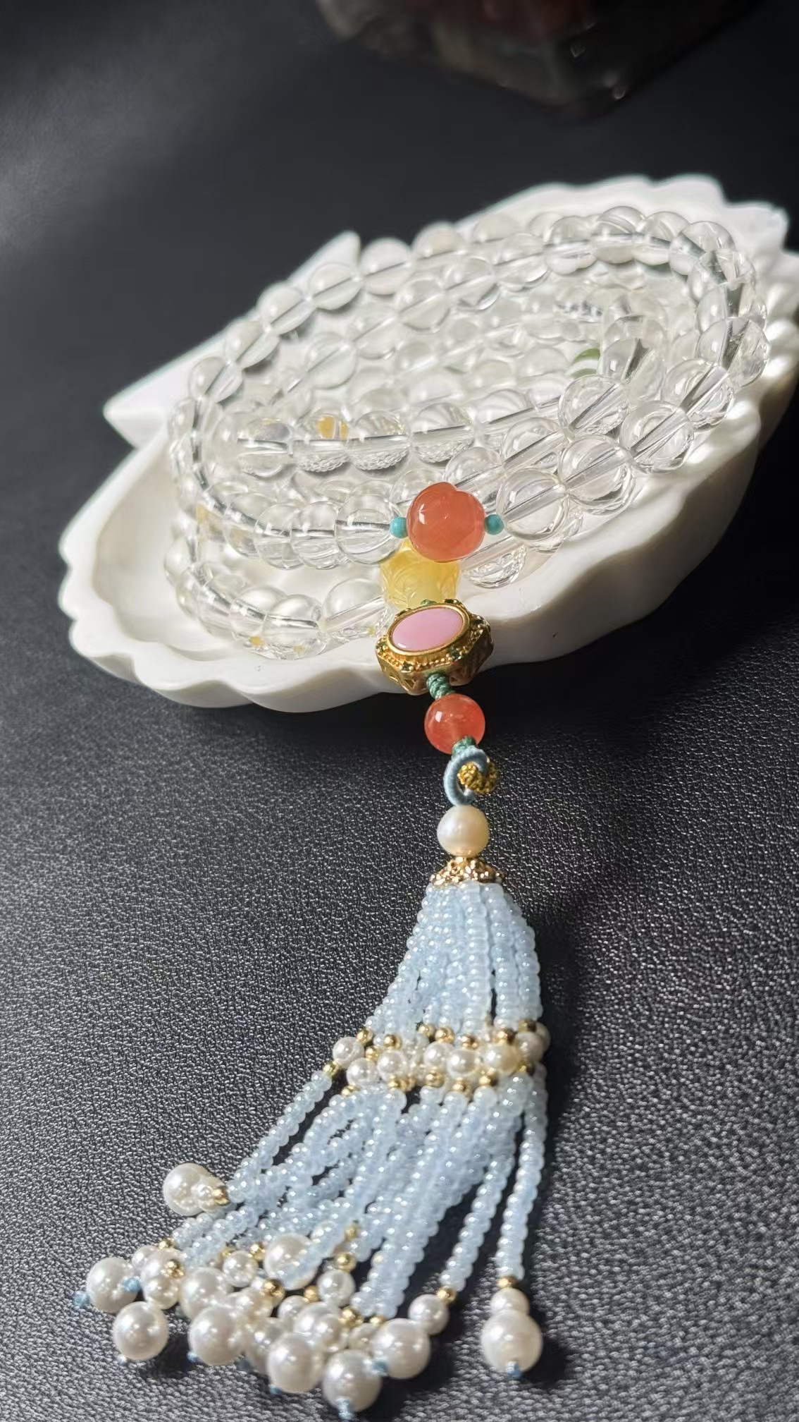 天然原矿水晶108