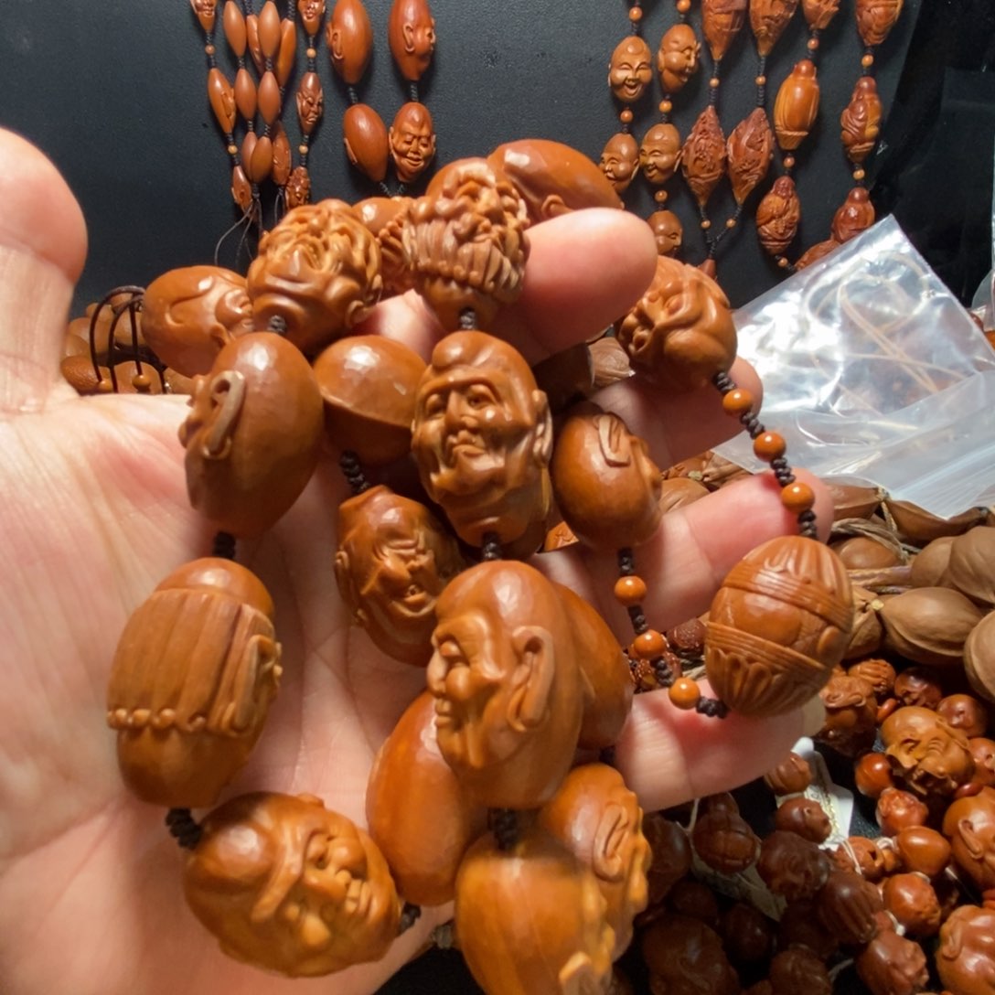 橄榄核手串/手链橄榄核20纯刀工假一赔四