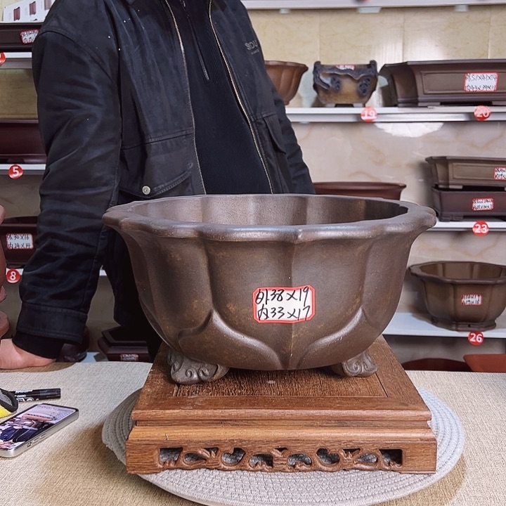 紫砂花盆紫砂花盆