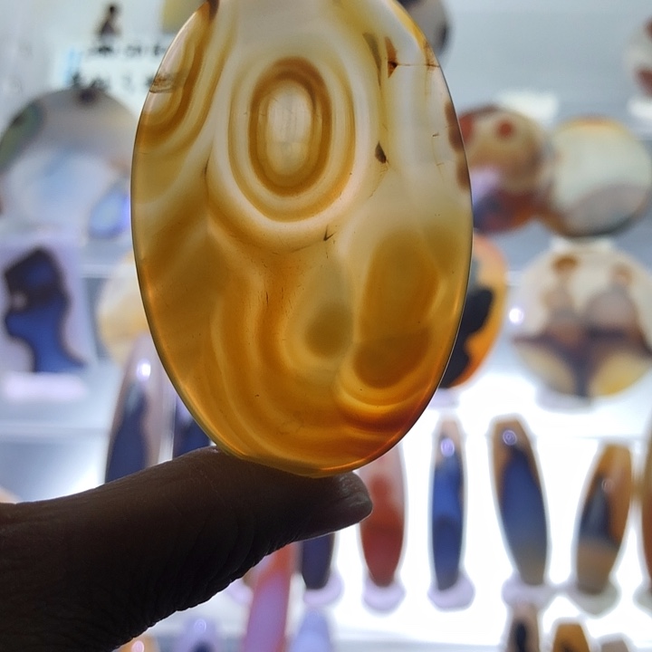 查罗石未镶嵌珠宝半成品129霞