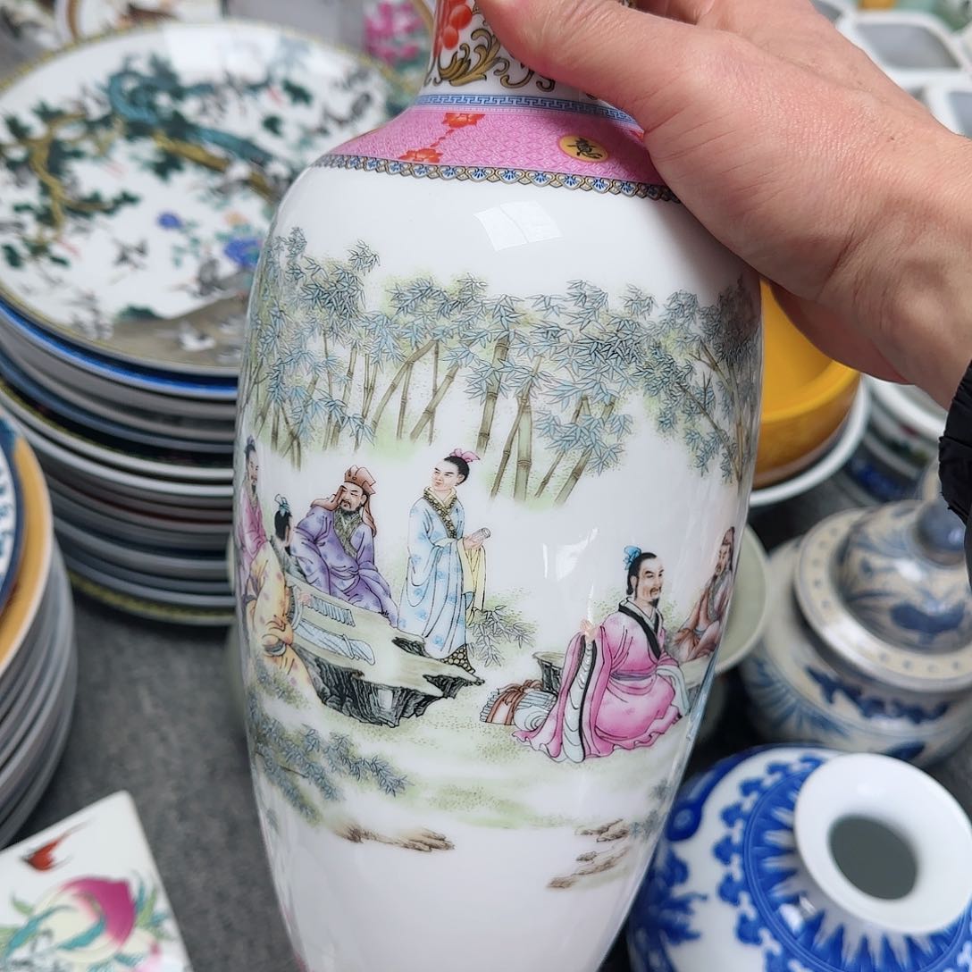 摆件瓷器的工艺技术水平