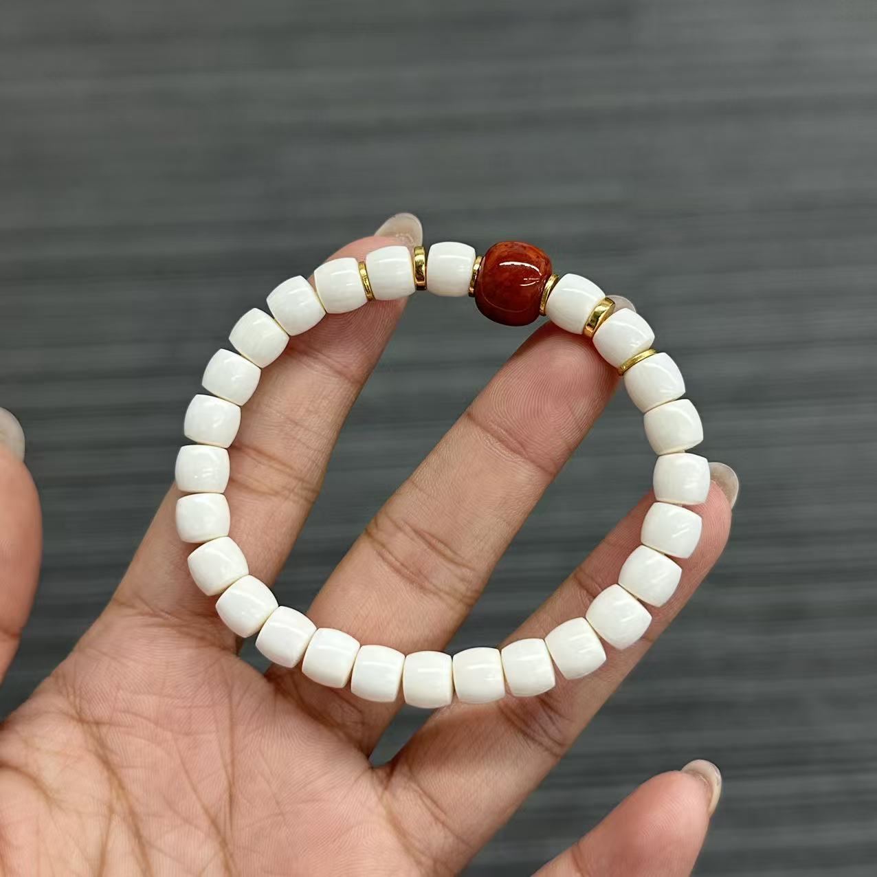 【不二】猛犸DIY直切手串7mm（多样性发）