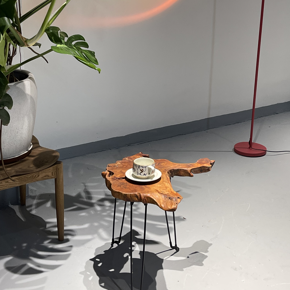 【一物一拍】天然琥珀木异形不规则茶几户外可折叠阳台庭院私人空间