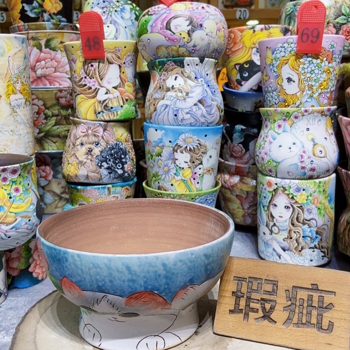 景德镇艺术手绘作品