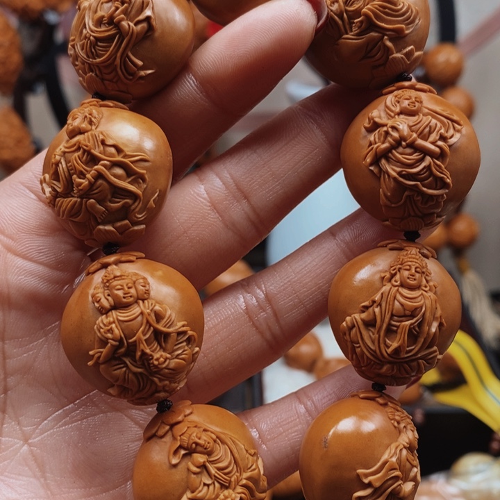 橄榄核手串/手链手工观音2.4