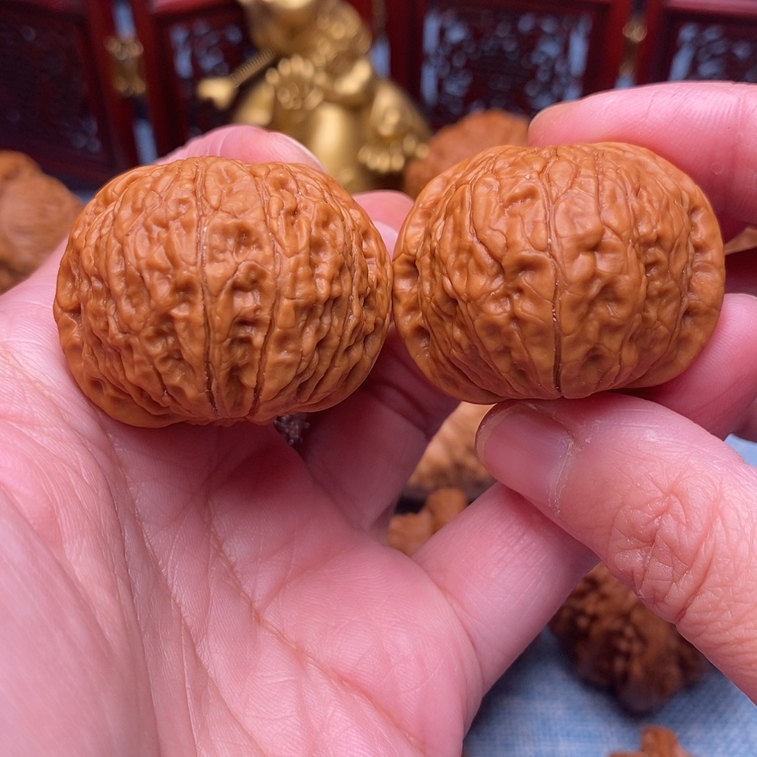 把件文玩核桃毕业乾隆磨36.9尺
