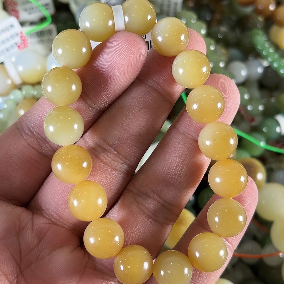 和田玉手链未镶嵌W275