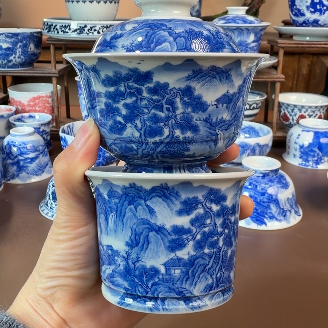 景德镇陶瓷手工手绘