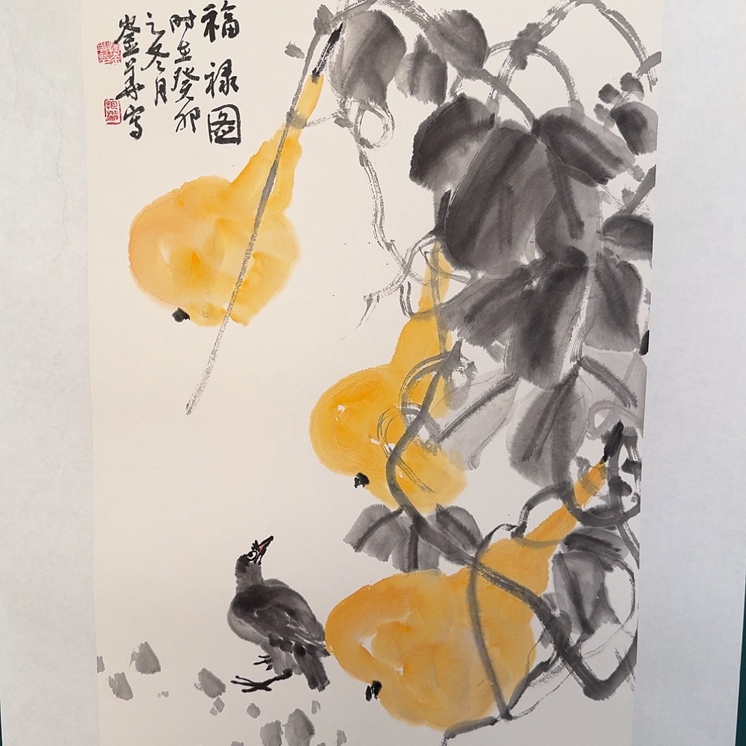 国画恽老师的作品