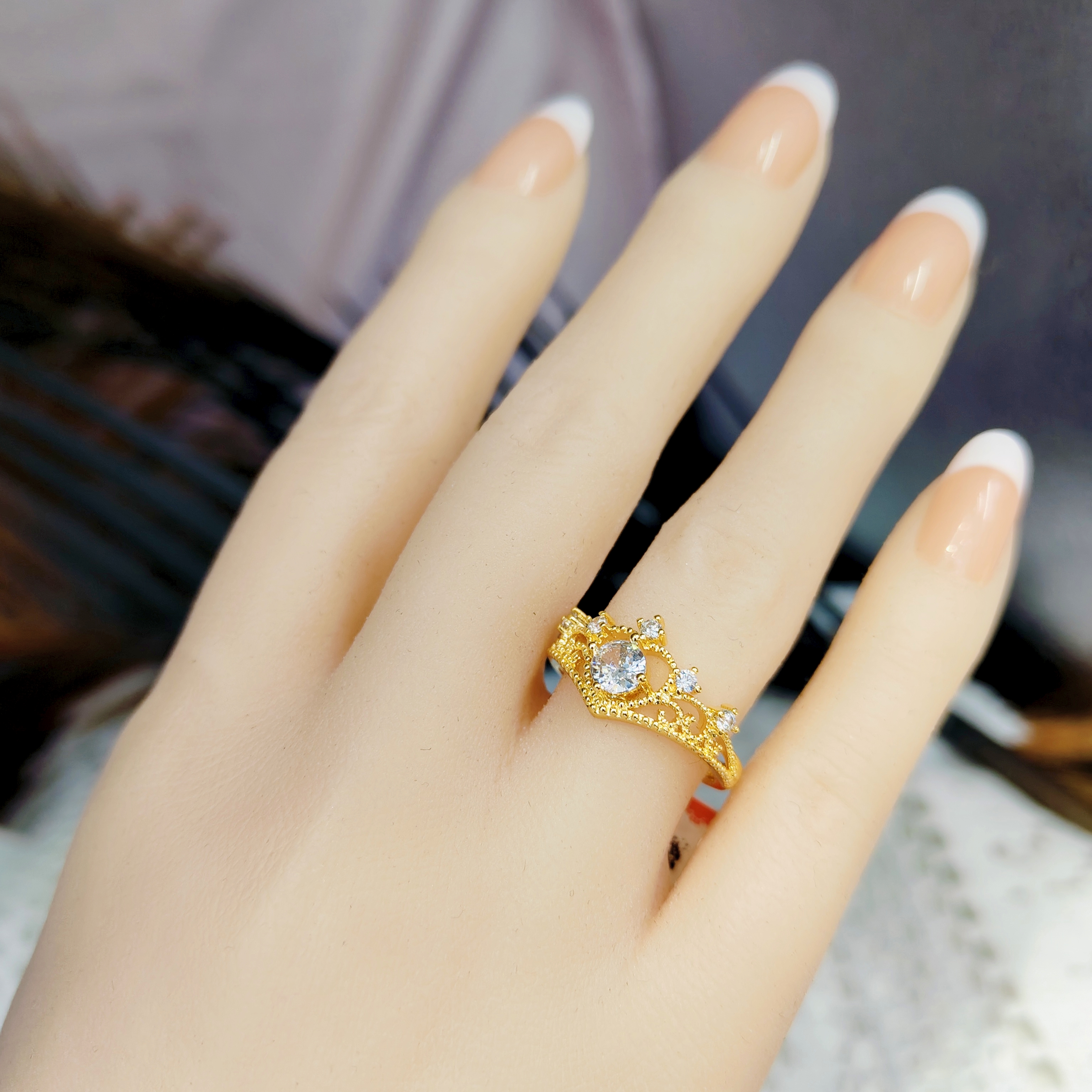 合金手镯 kaplima altun uzuk尚手镯手工气质轻奢金色重工中古