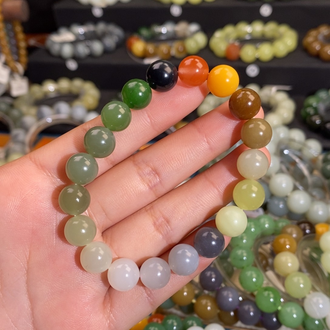 和田玉手串未镶嵌L****DW 10