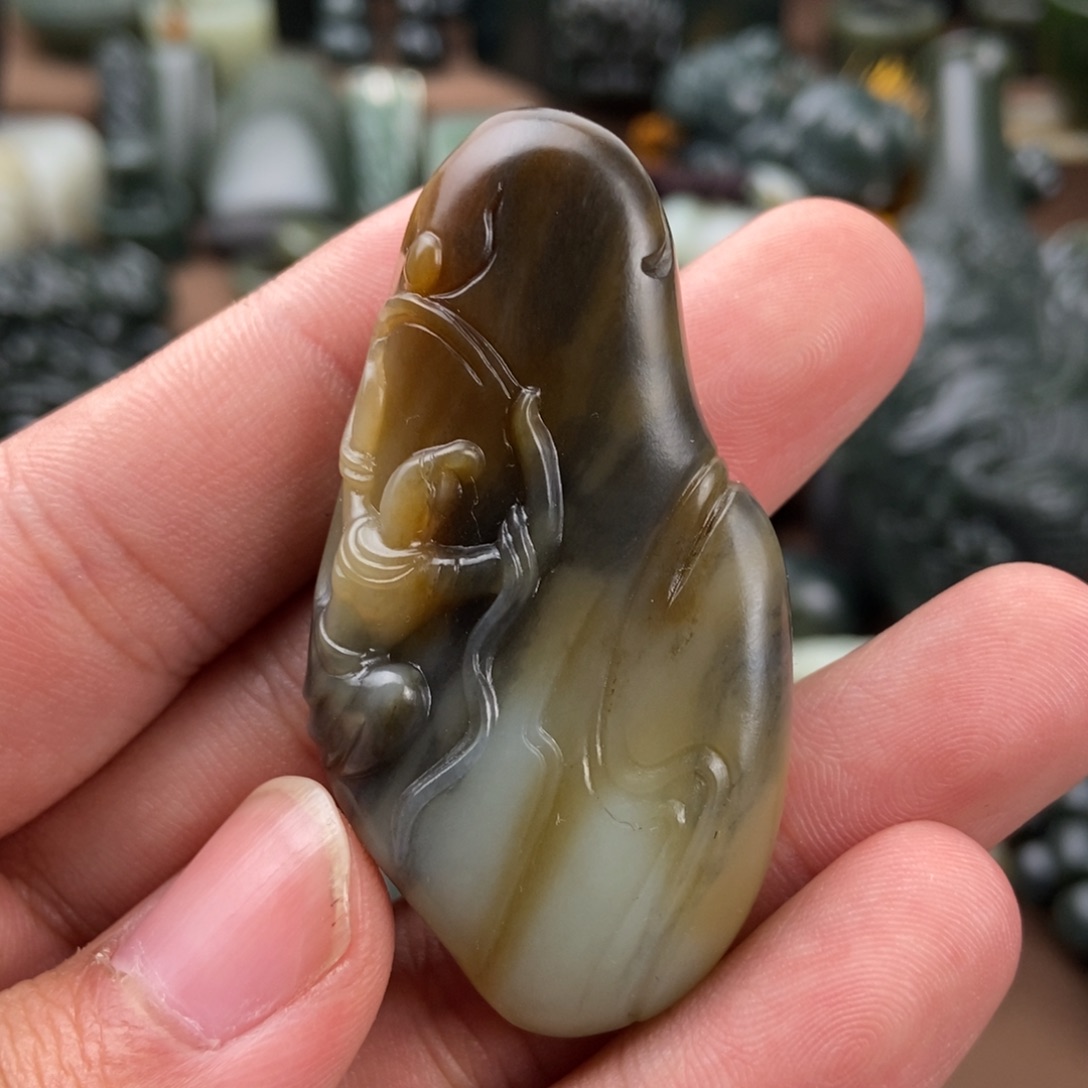 和田玉摆件未镶嵌