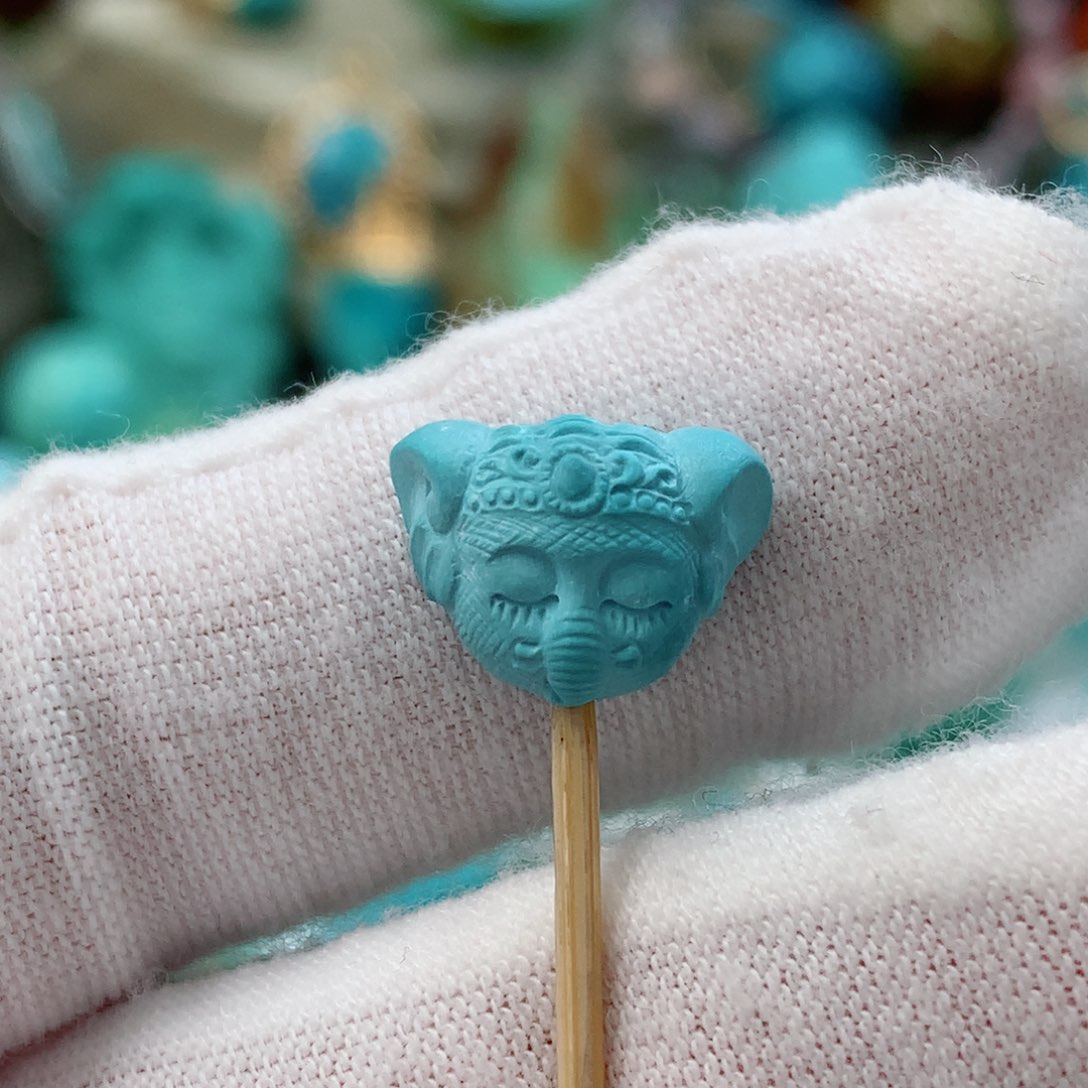 绿松石珠宝奇石未镶嵌