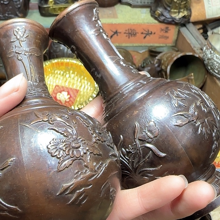 铜材质文玩客厅家具摆件