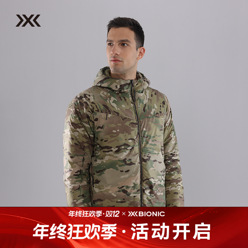 X-BIONIC MC战术海狸中厚棉服男士迷彩秋冬加厚保暖柔软XJM-21801
