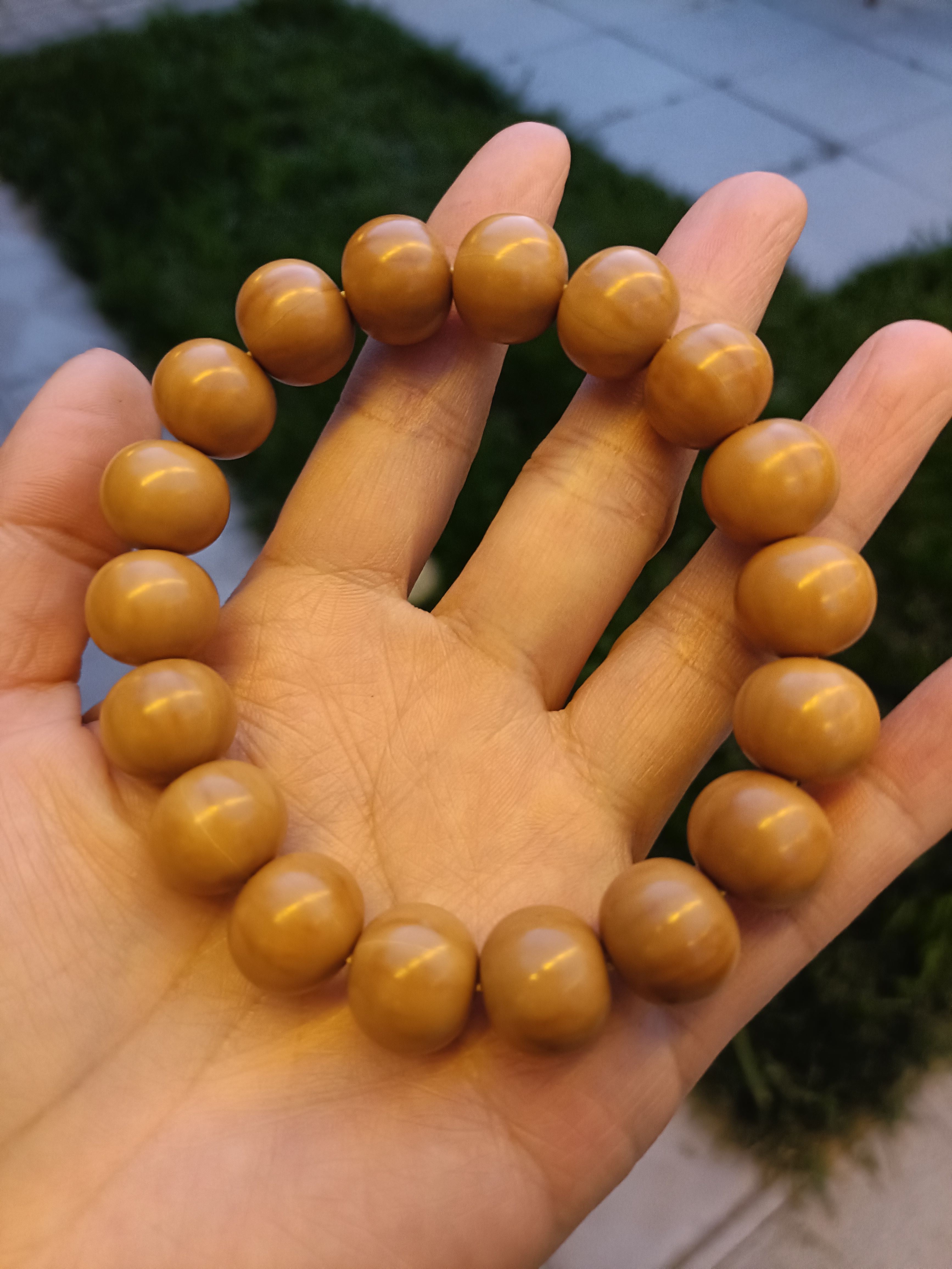 猴头核桃手串二等品算盘