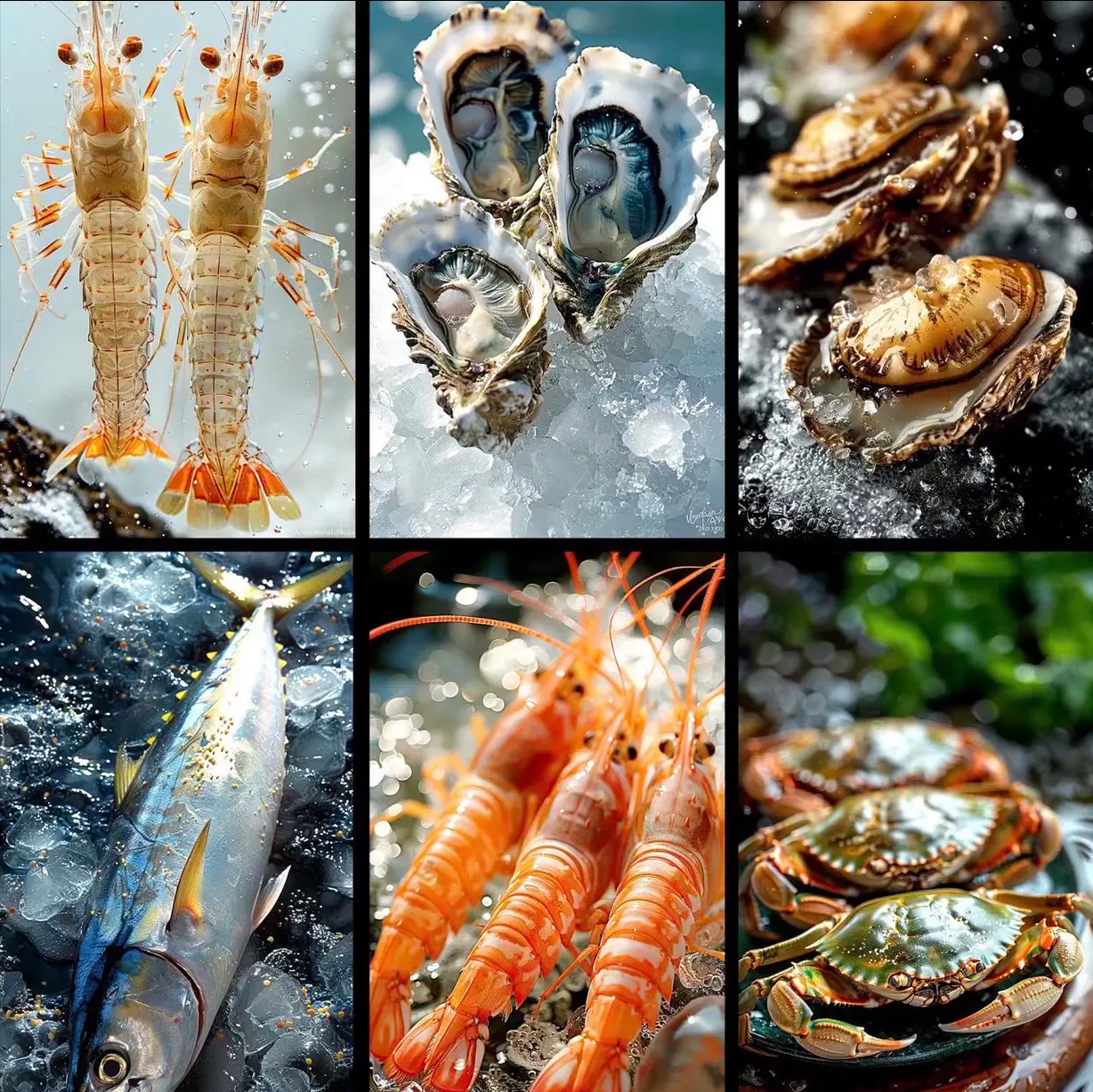 码头鱼虾1-10斤直播间为准～拍下不退换