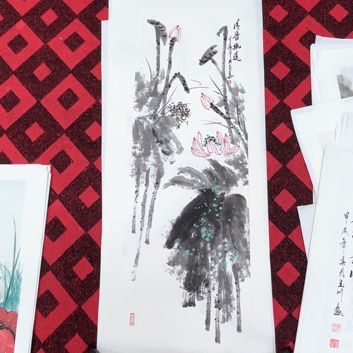 国画纯手绘34/100国画作品