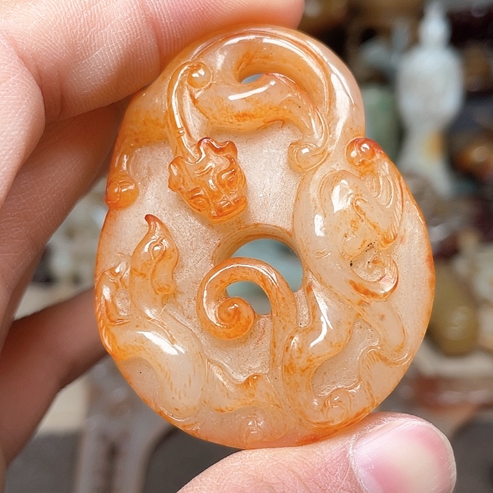 和田玉挂件未镶嵌