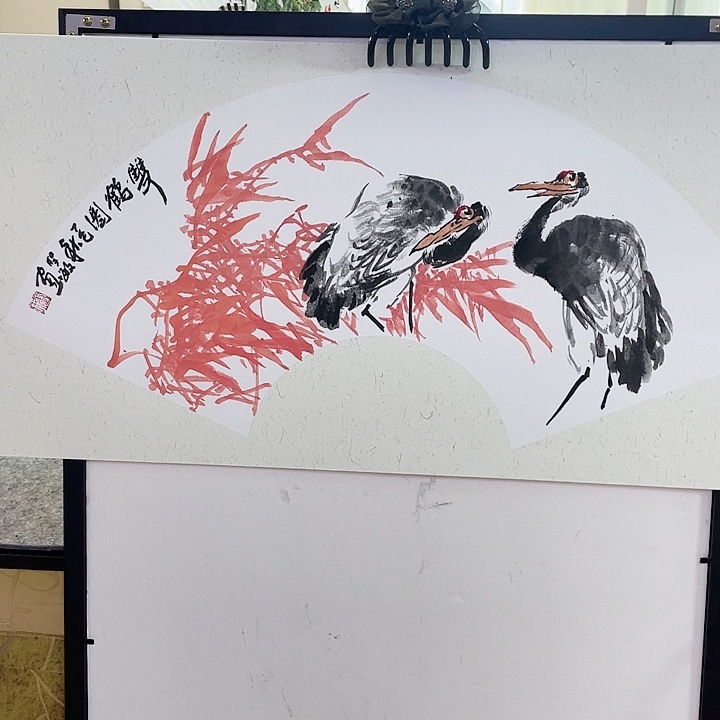 国画张圣敏先生纯手绘作品