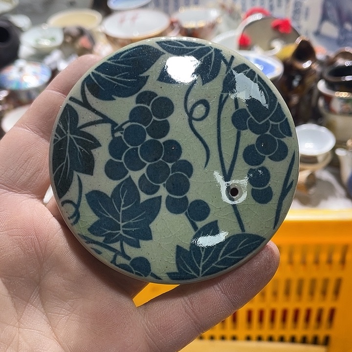 瓷片在一起的时候就是这样了？