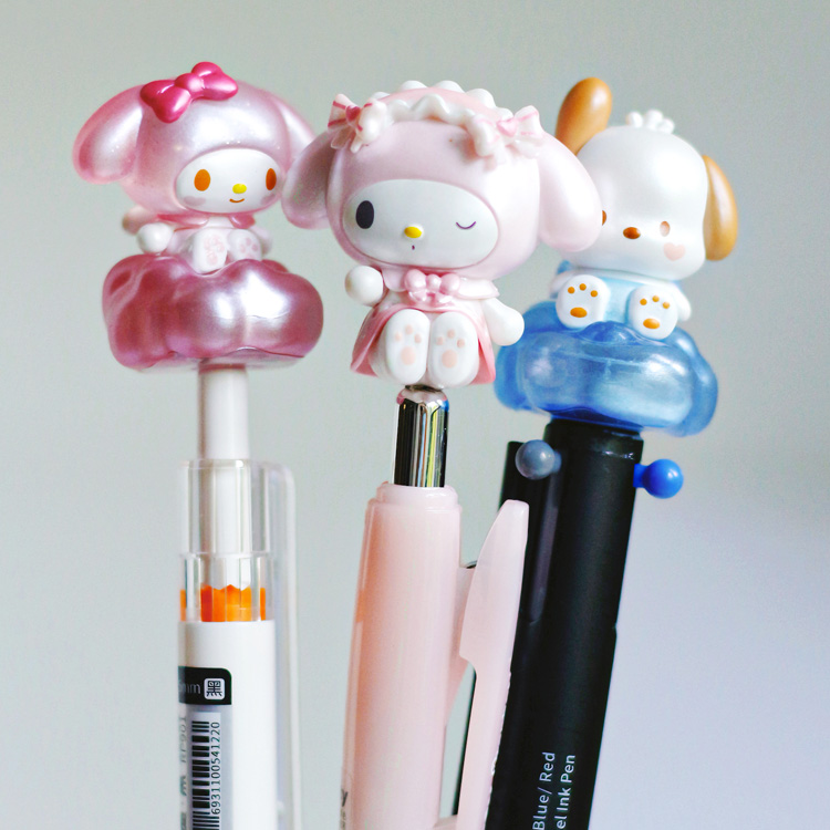 萌粒笔【直播间专用】 DIY 黑色速干中性刷题笔