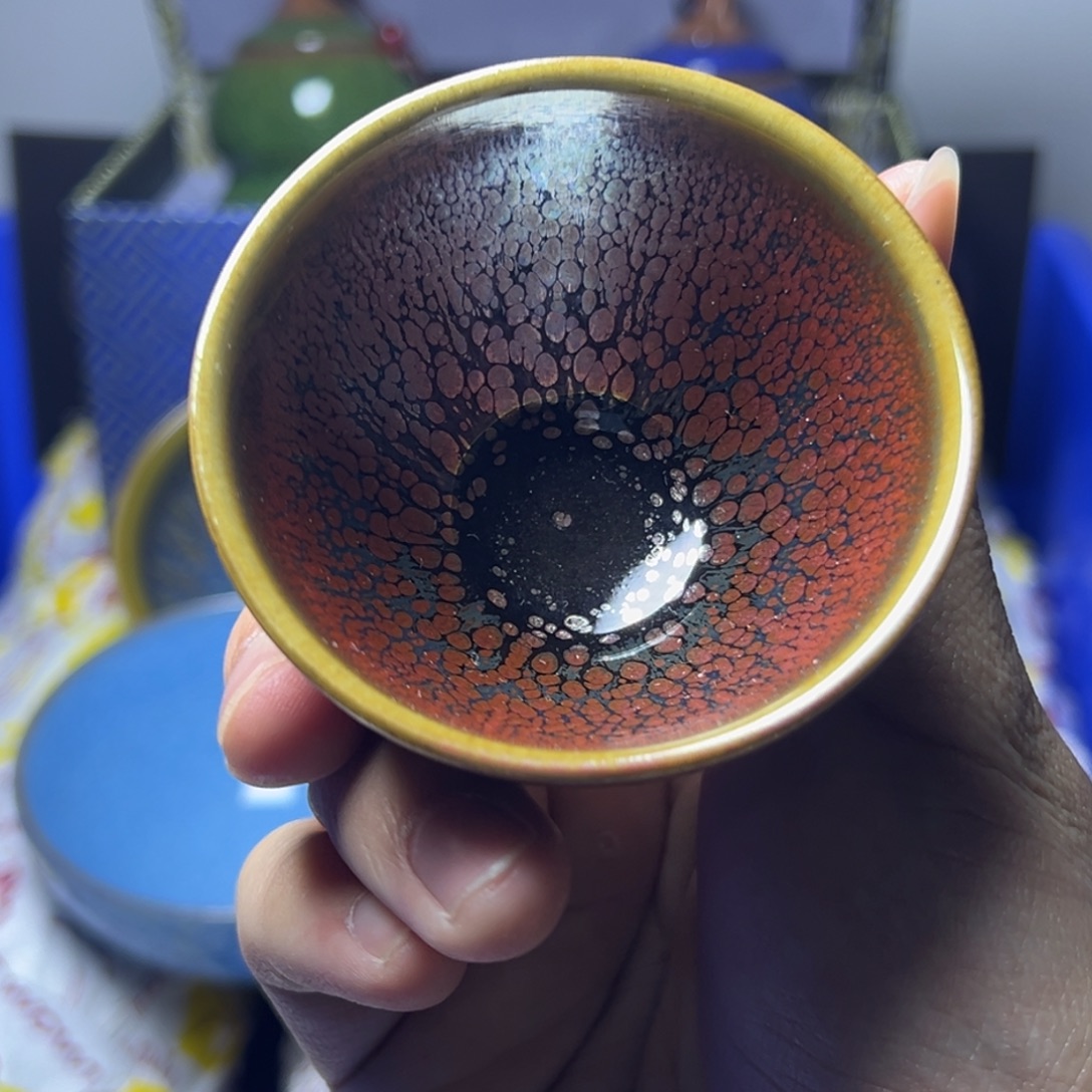 茶盏建阳建盏喝茶主人杯